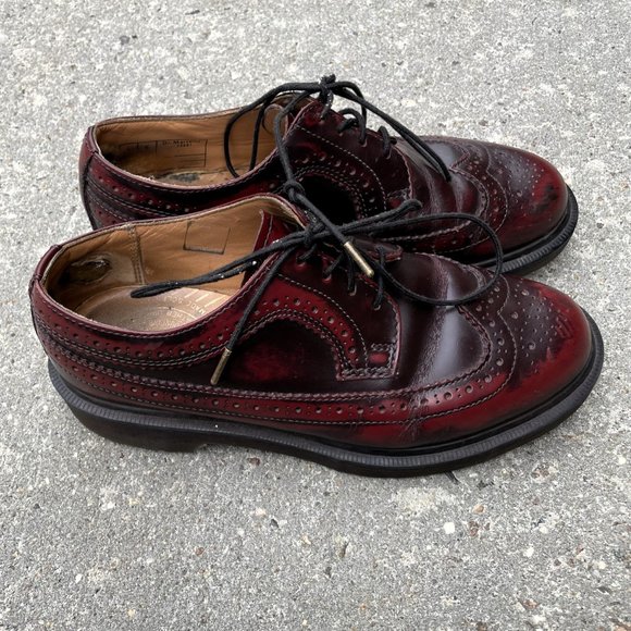 Dr Martens 14041 Brogues Arcadia Made in England Men Sz 6 Women Sz 7 UK Sz 5 VTG main image 8
